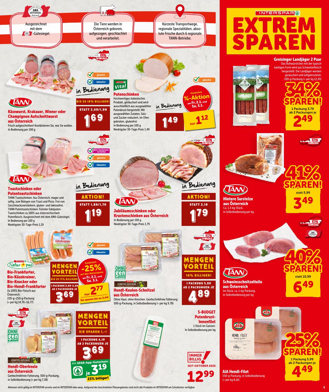 Prospekt von INTERSPAR