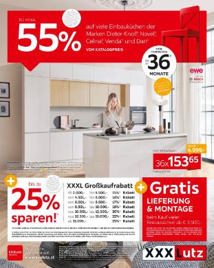 Titelbild des Prospekts von XXXLutz