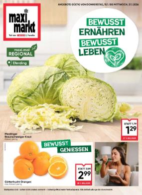 Titelbild des Prospekts von Maximarkt Beilage