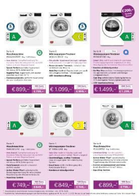 Titelbild des Prospekts von Bosch Hausgeräte