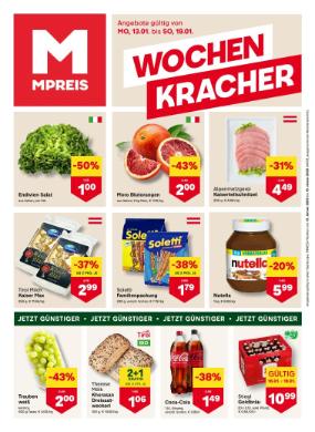 Titelbild des Prospekts von MPREIS SBG