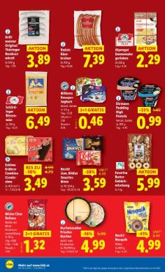 Titelbild des Prospekts von Lidl Österreich