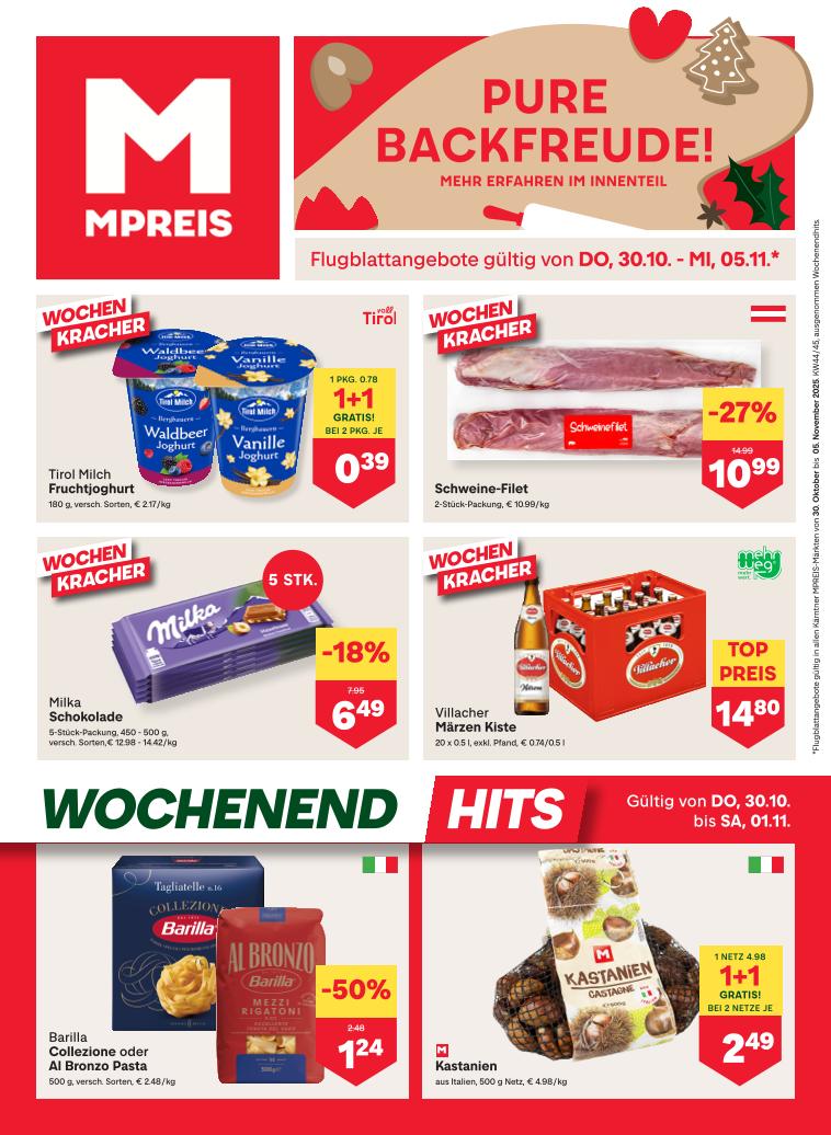 Prospekt von MPREIS