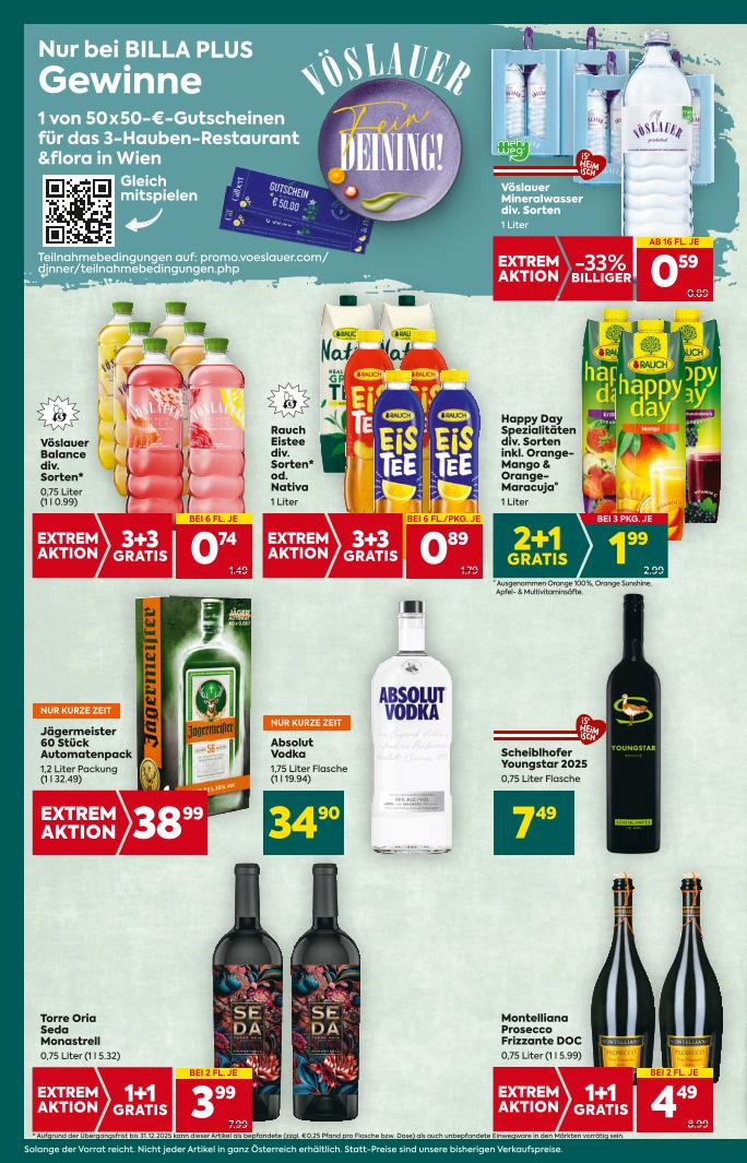 Prospekt von BILLA PLUS