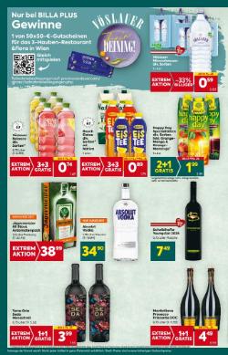 Titelbild des Prospekts von BILLA PLUS Wien