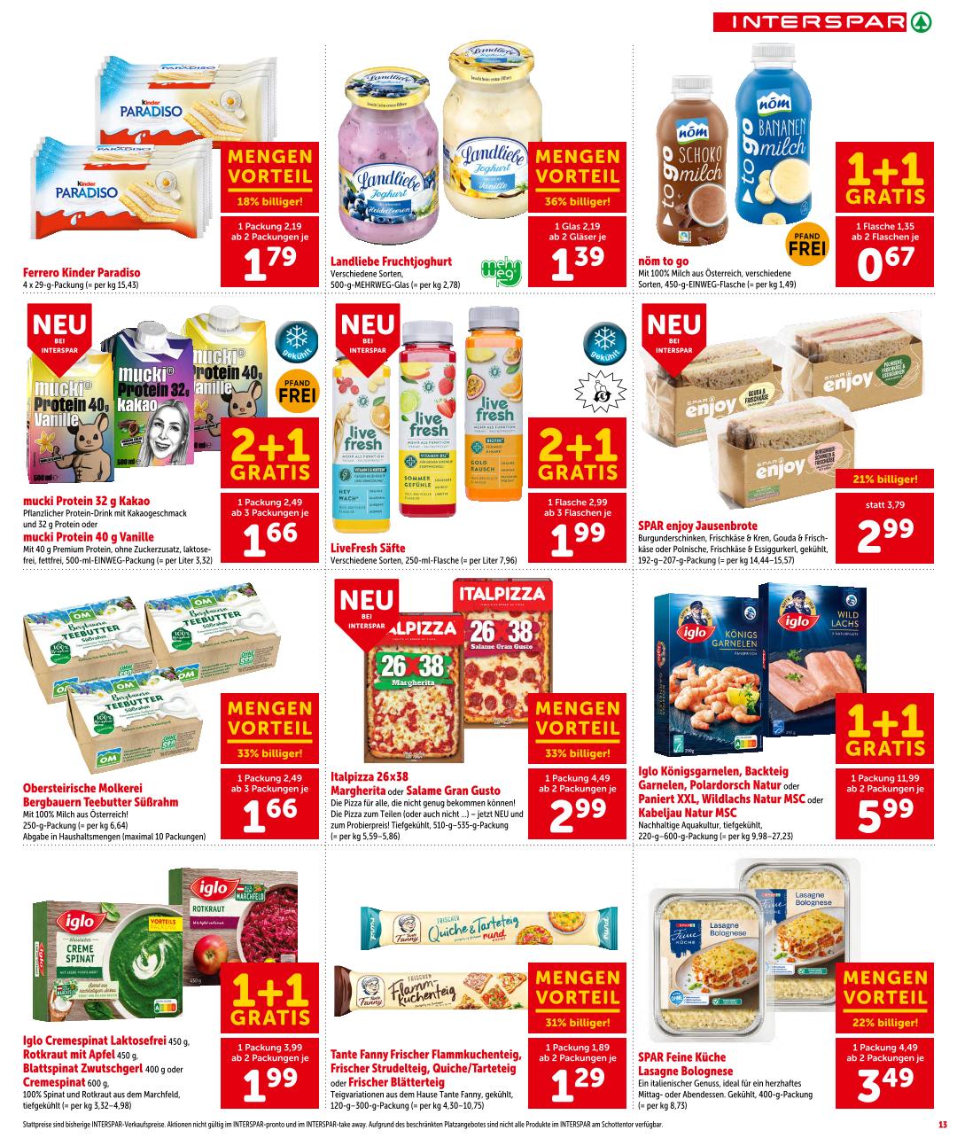 Prospekt von INTERSPAR