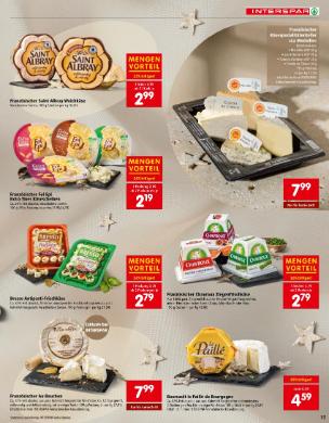 Titelbild des Prospekts von INTERSPAR Festtagstisch