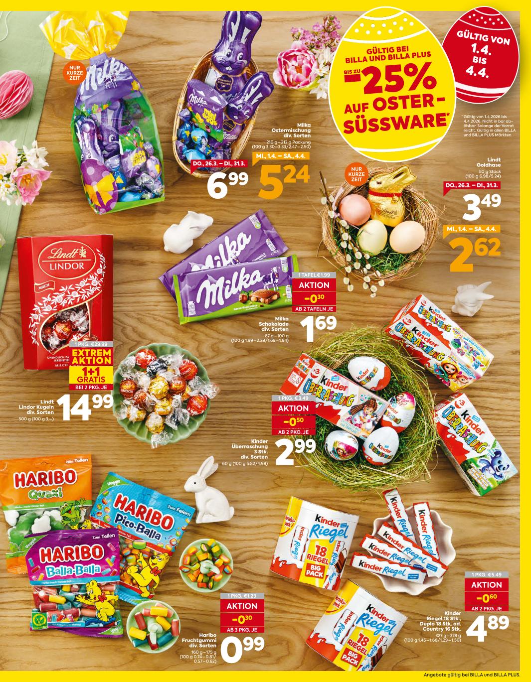 Prospekt von BILLA