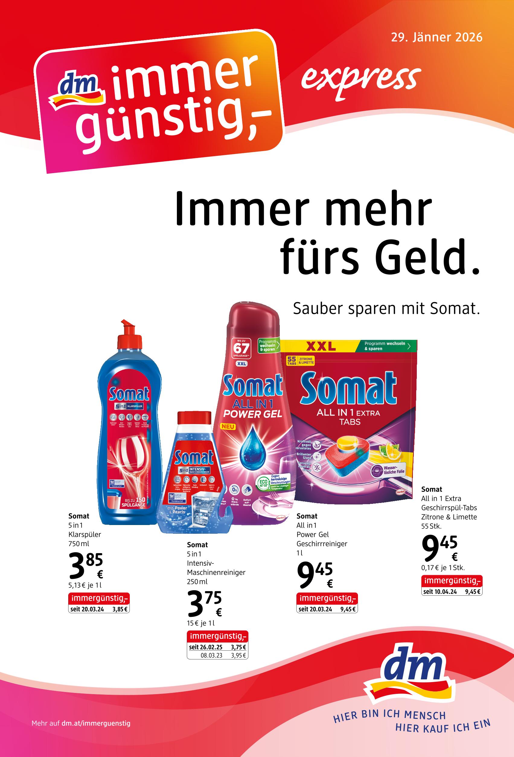 Prospekt von dm drogerie markt