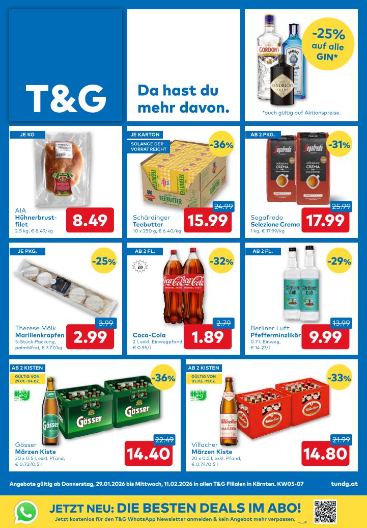 Prospekt von T&G