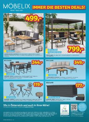 Titelbild des Prospekts von Möbelix