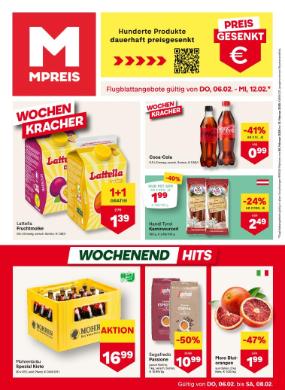 Titelbild des Prospekts von MPREIS VBG
