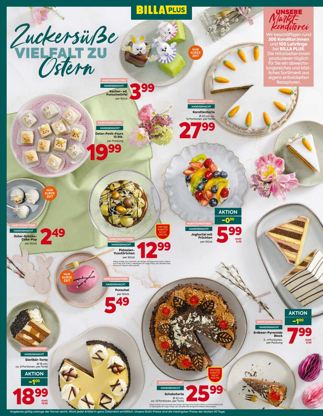 Prospekt von BILLA PLUS