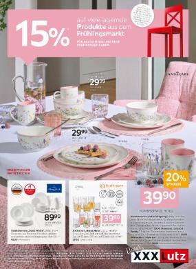 Titelbild des Prospekts von XXXLutz