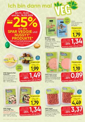 Titelbild des Prospekts von SPAR Gourmet