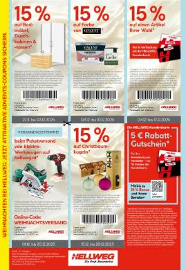 Titelbild des Prospekts von HELLWEG