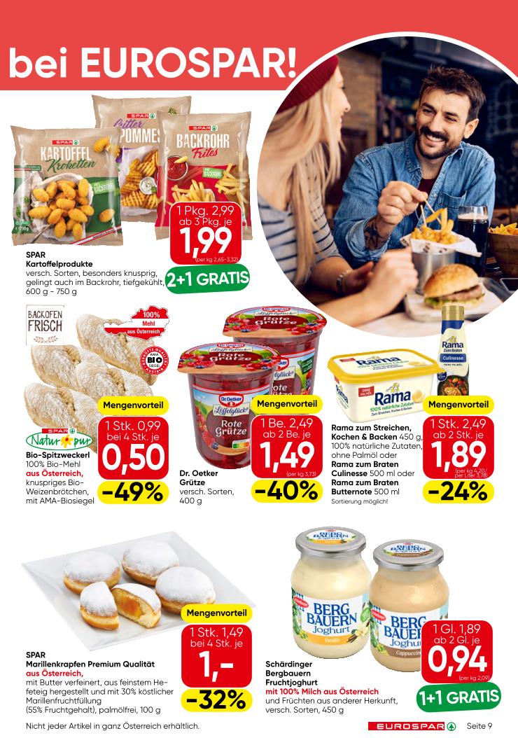 Prospekt von EUROSPAR