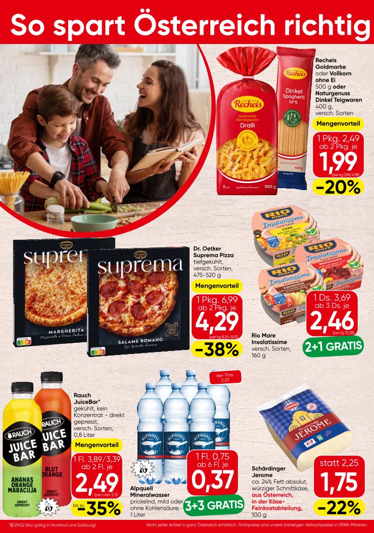 Prospekt von SPAR