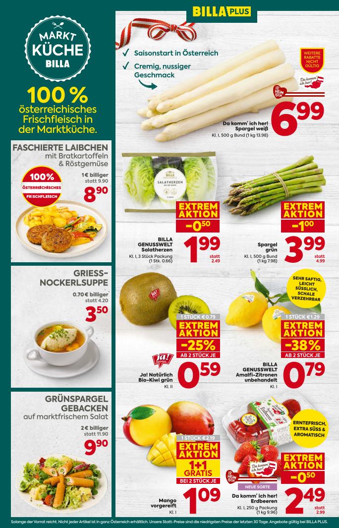 Prospekt von BILLA PLUS