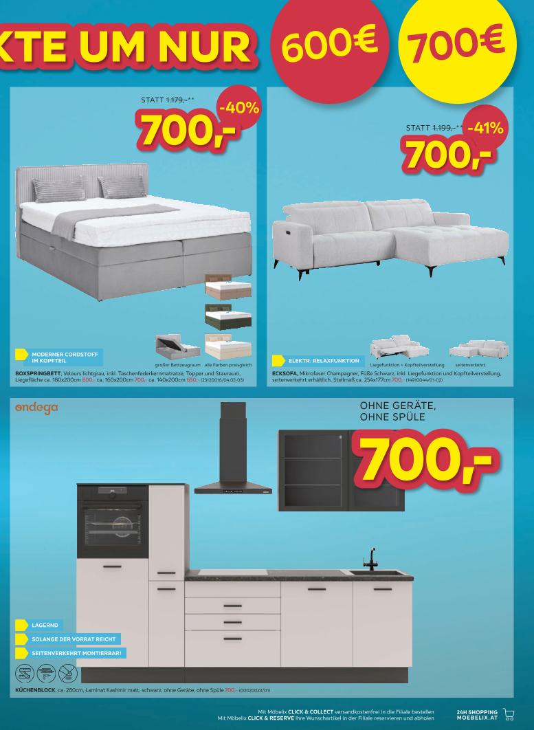 Prospekt von Möbelix
