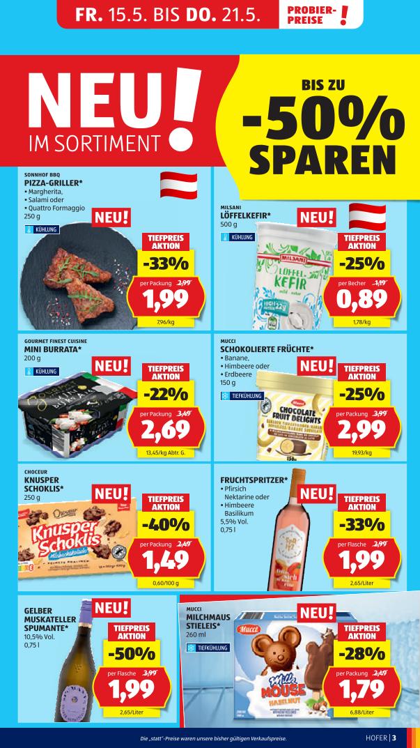 Prospekt von HOFER
