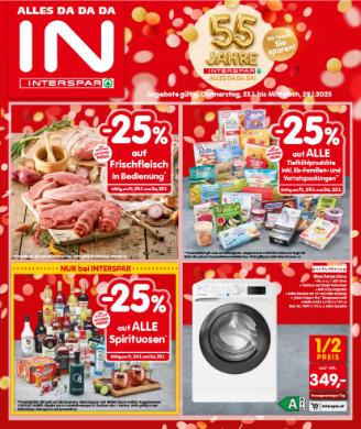 Titelbild des Prospekts von INTERSPAR TRL