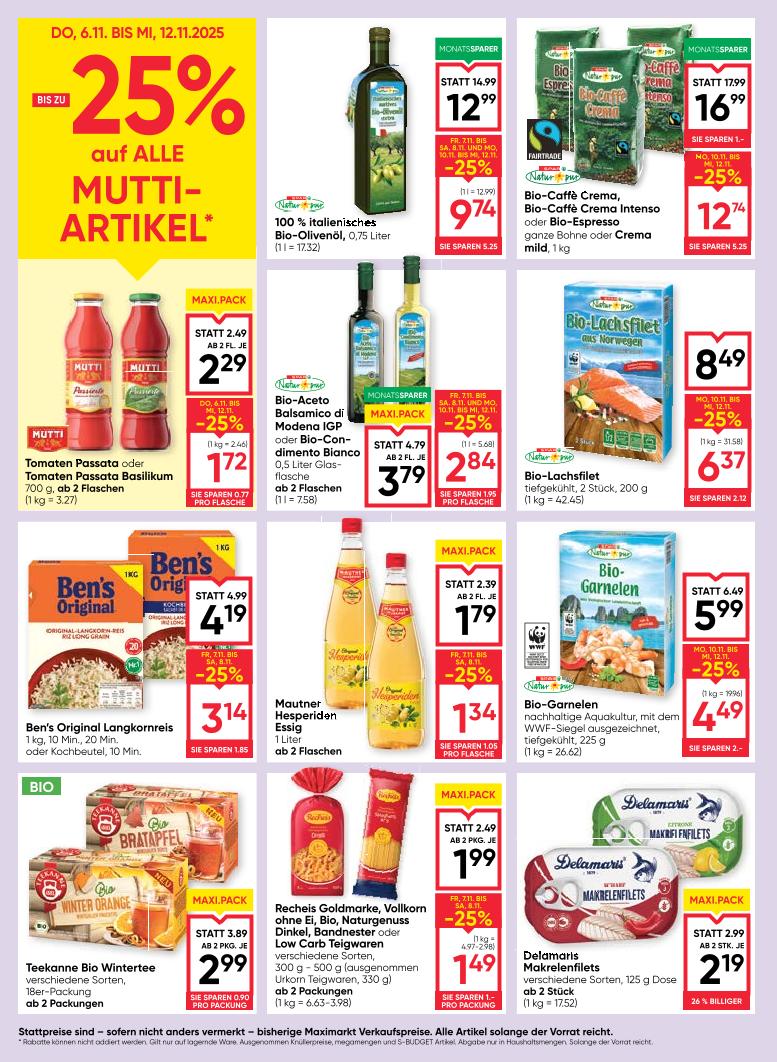 Prospekt von Maximarkt