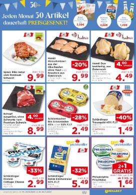 Titelbild des Prospekts von Unimarkt 