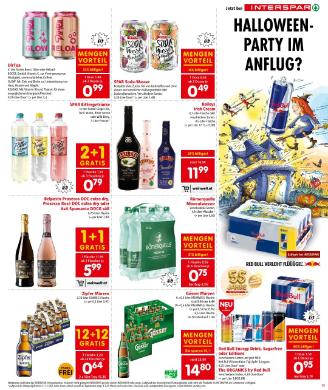 Titelbild des Prospekts von INTERSPAR SBG