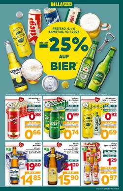 Titelbild des Prospekts von BILLA PLUS Salzburg