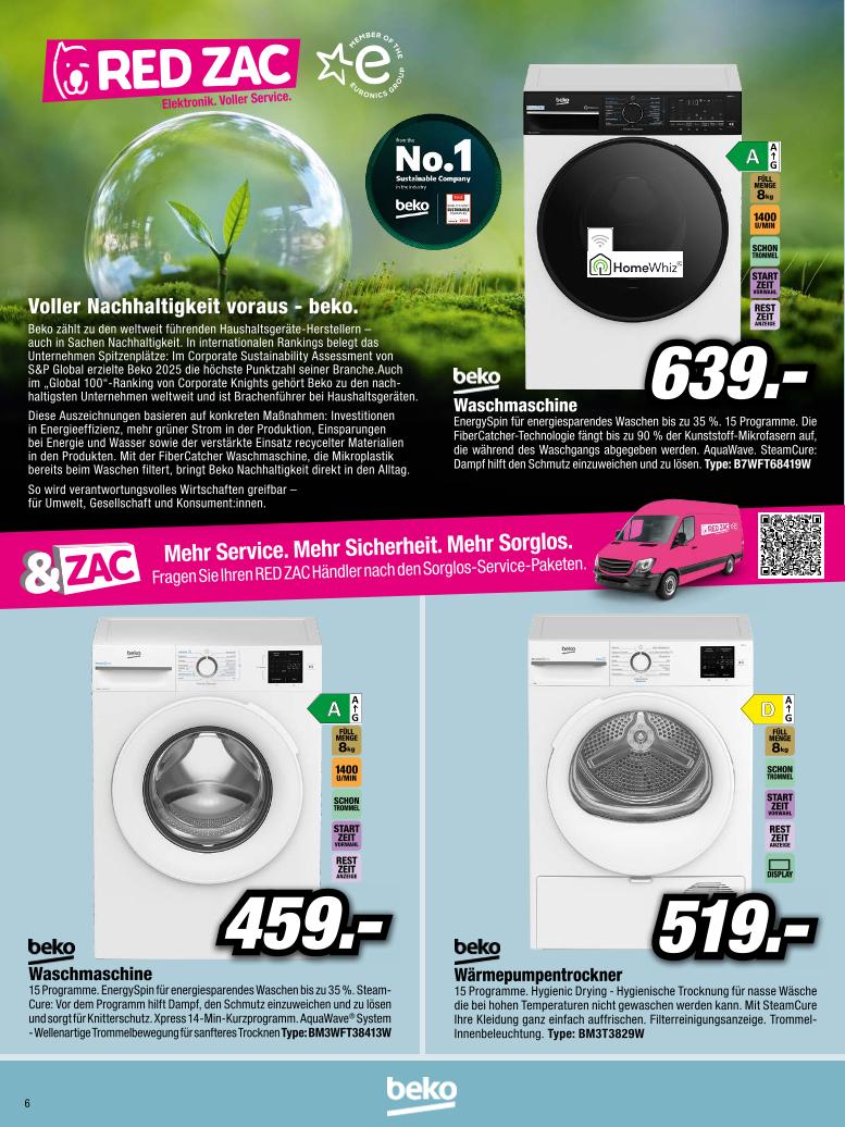 Prospekt von RED ZAC