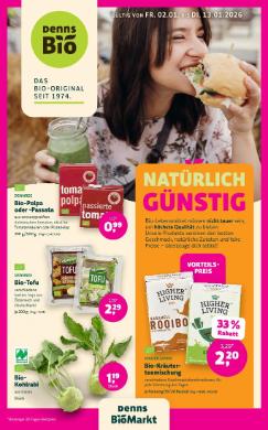 Titelbild des Prospekts von Denns BioMarkt