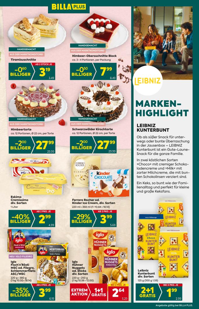 Prospekt von BILLA PLUS