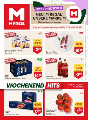 Titelbild des Prospekts von MPREIS OÖ