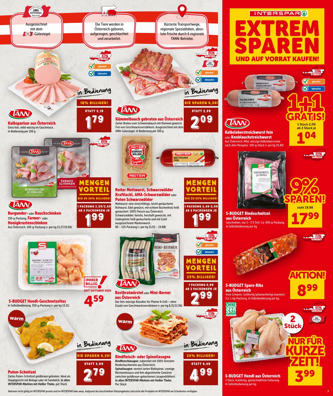 Prospekt von INTERSPAR