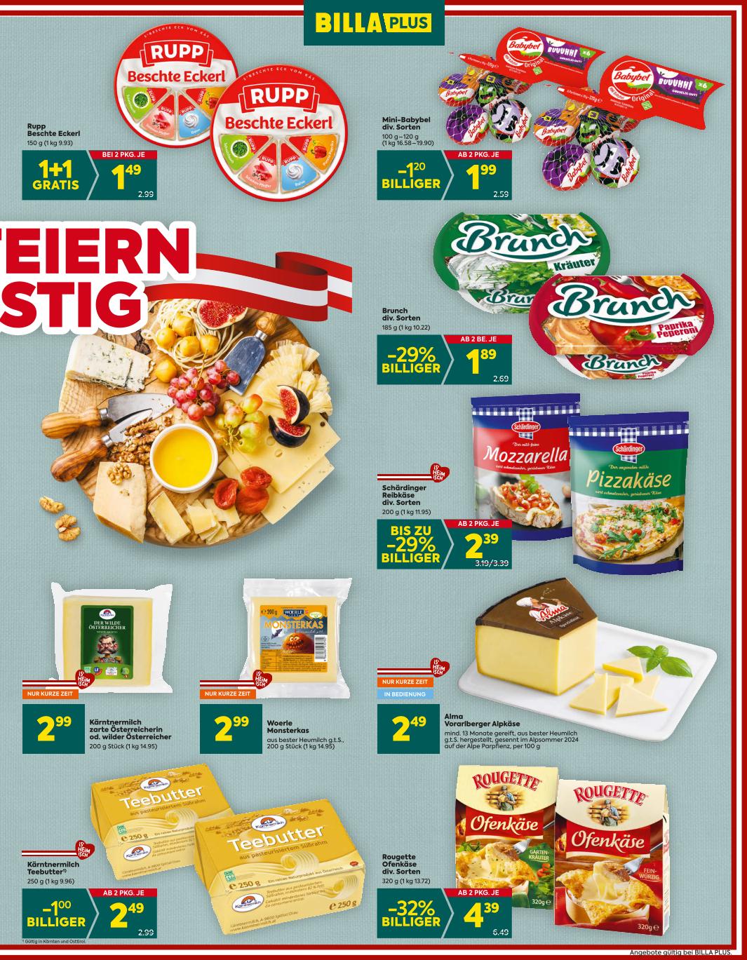 Prospekt von BILLA PLUS