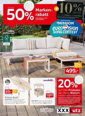 Titelbild des Prospekts von XXXLutz