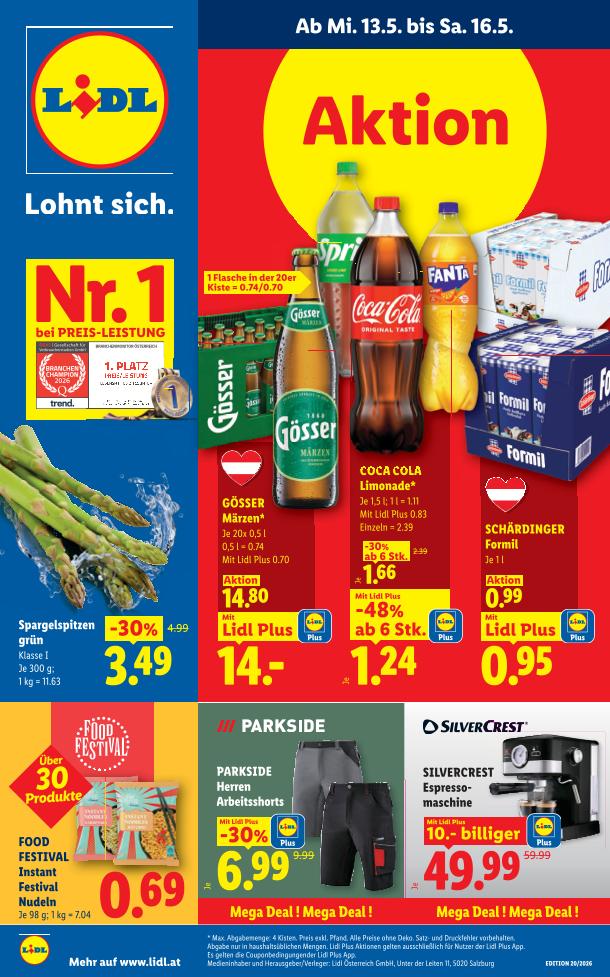 Prospekt von Lidl