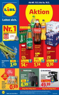 Titelbild des Prospekts von Lidl