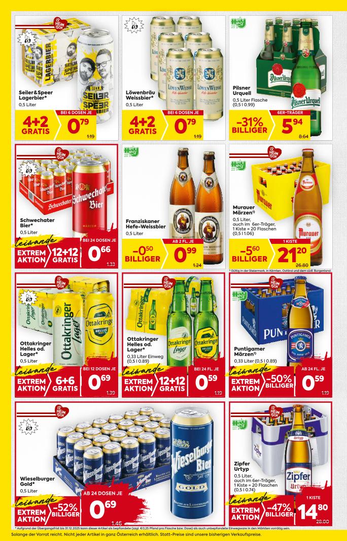 Prospekt von BILLA