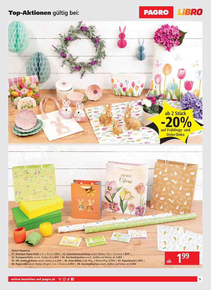 Prospekt von PAGRO & LIBRO