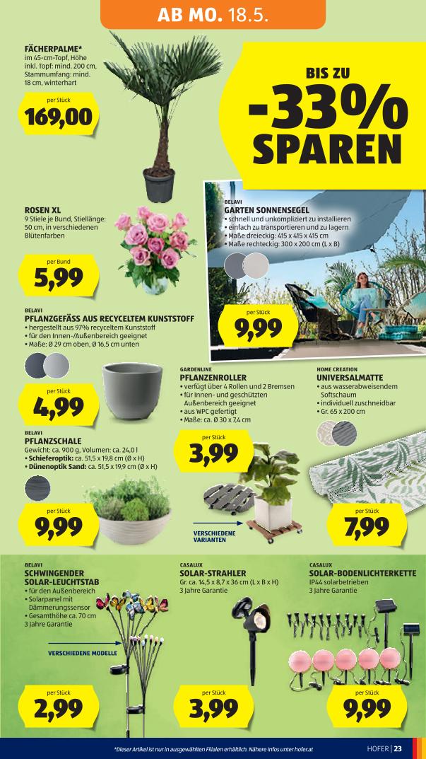Prospekt von HOFER