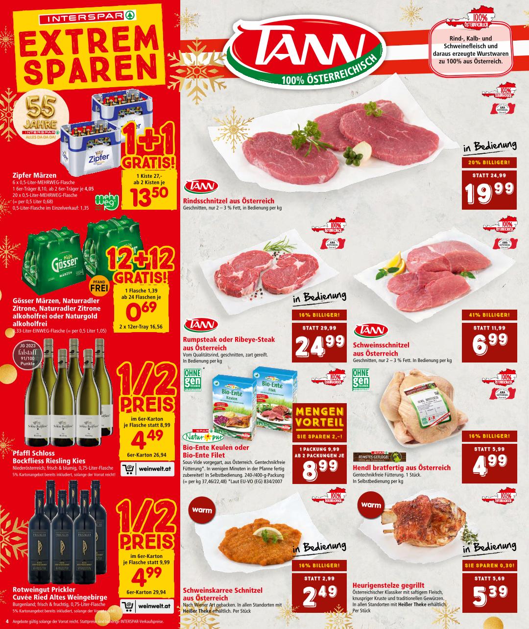 Prospekt von INTERSPAR