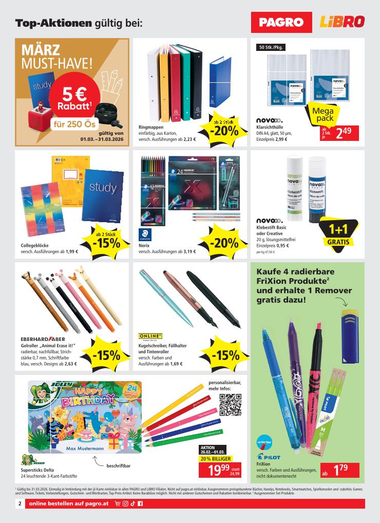Prospekt von PAGRO & LIBRO
