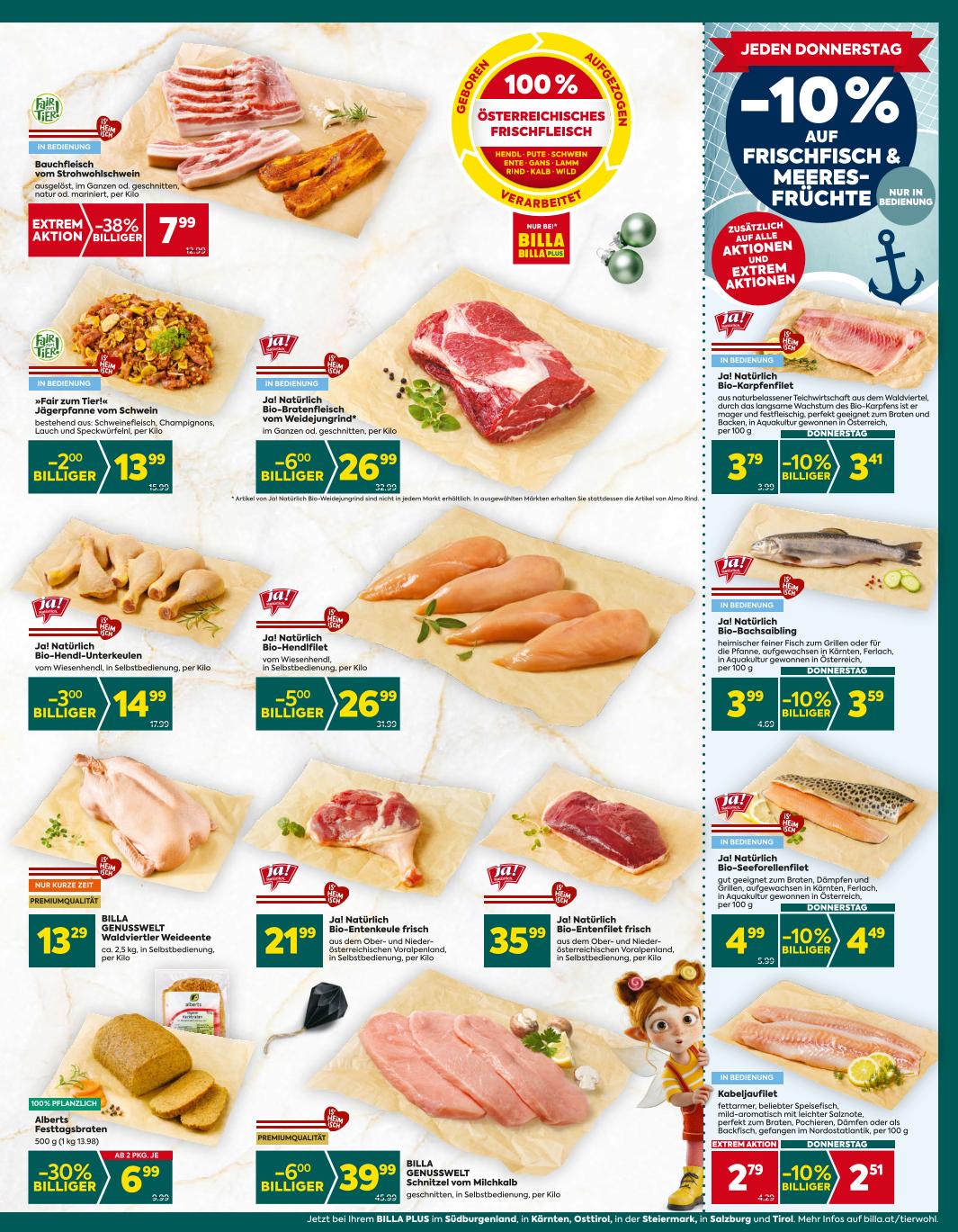 Prospekt von BILLA PLUS