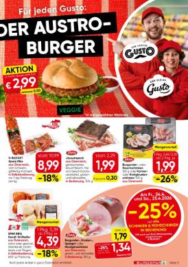 Titelbild des Prospekts von EUROSPAR WIEN / NOE / BGLD