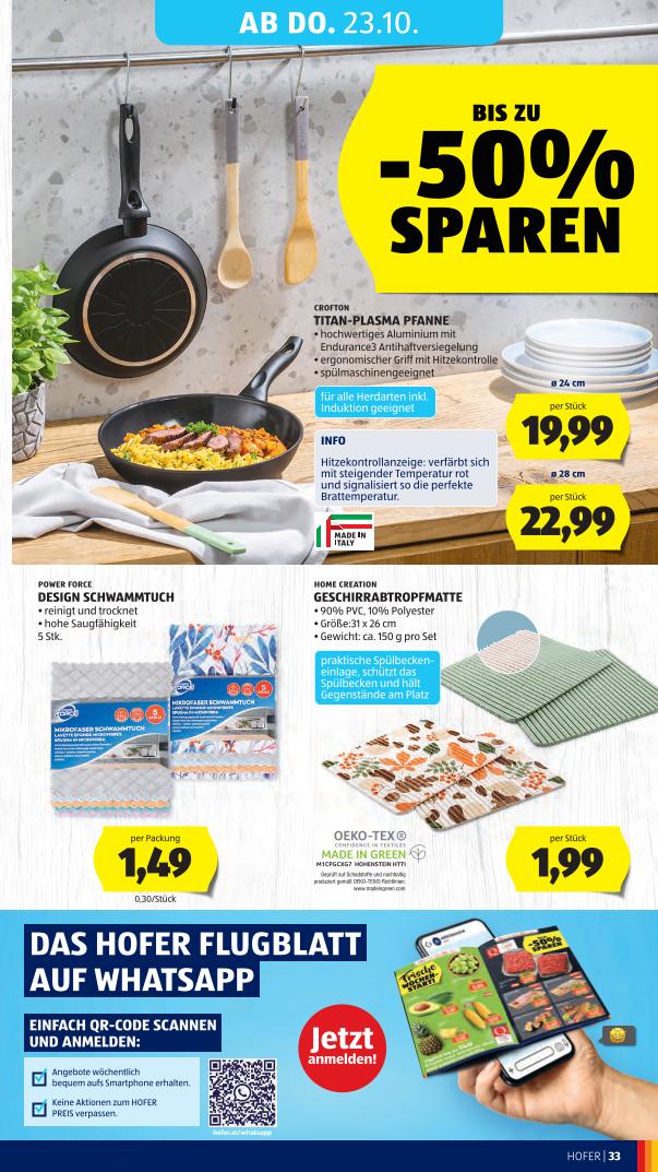 Prospekt von HOFER