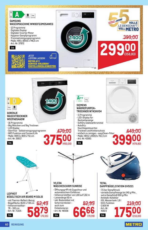 Prospekt von METRO