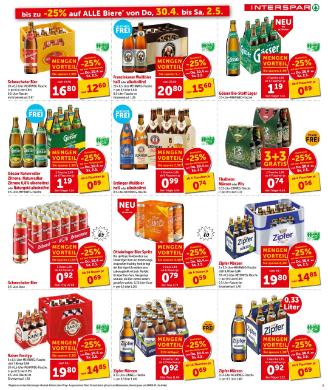 Titelbild des Prospekts von INTERSPAR OOE