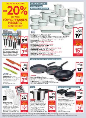 Titelbild des Prospekts von Maximarkt Linz / Haid